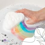 TranquilBeauty Magische Regenbogen- Badebomben für Kinder | | Badebomben Kinder mit 3 Bunten Badezusätzen | Bio, Natürlich, Vegan, Nicht Irritierend, Tierversuchsfrei mit Kokosnussduft – Bild 6