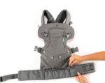 Infantino Flip Advanced 4-in-1 Babytrage – Ergonomische Babytrage mit 4 Tragepositionen – Für Säuglinge und Kleinkinder von 3,6-14,5 kg – Bild 10