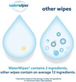 WaterWipes Feuchttücher für Babys, die reinsten Baby Feuchttücher für zarte Babyhaut, kompostierbare – Bild 3