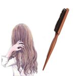 Teasing Hair Brush Boar Bristle Hair Brush Tail Comb Professional Salon Comb for Long, Thick, Curly, Wavy, Dry or Damaged Hair, Reduces Hair Breakage – Bild 6