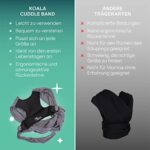 Koala Babycare Tragetuch Baby Neugeborene - Einfach Anzuziehen für Mütter und Väter - Babytrage Multi-Use Bis 9kg – Bild 6