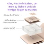 Anti-Falten-Pads für Lachfalten (Anti-Wrinkle Pads) - Feuchtigkeitsspendende & Anti-Aging-Gesichtsglättung - Klare natürliche Feuchtigkeitspflege für Lifting über Nacht - Reduziert Linien – Bild 4