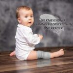 Baby Knieschoner zum Krabbeln - 7er Set Bunt - Anti-Rutsch-Noppen für sicheren Halt - Krabbelhilfe Mädchen Junge - Krabbelschoner Stulpen - Knieschützer Gummipunkte – Bild 2