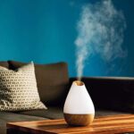 Promed AL- WS Aroma Diffusor, Ultraschall Luftbefeuchter Humidifier, Raumbefeuchter, elektrische Duftlampe Holzdesign mit 7 Farben LED Licht, Aroma Diffuser, Aromatherapie – Bild 3