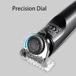 Hatteker Bartschneider Bart Trimmer Haarschneidemaschine Herren Haartrimmer Haarschneider Nasentrimmer Bodygroomer Wasserdichter 5 In 1 – Bild 6