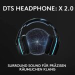 Logitech Gaming-Headset mit LIGHTSYNC RGB, 7.1 Surround Sound, DTS HeadphoneX 2.0, 50mm Treiber, PC/Xbox One/PS4/Nintendo Switch – Bild 4