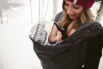 Ergobaby Wintercover und Regencover, isolierter Regenschutz für Babytragen mit Fleece-Innenfutter, wasserdichte Hülle – Bild 4