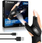 Hinshark Geschenke für Männer, Angelzubehör LED Angeln Handschuhe, Männer Geschenke für Papa, Gadgets für Männer Geburtstags, Weihnachtsgeschenke für Männer/Frauen, Adventskalender 2022 Männer Füllung