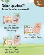 Unsere Tiere Memorie ab 2, Montessori Spielzeug 2 Jahre, Spielzeug ab 2 Jahre, Kinderspiele ab 2 Jahre – Bild 5
