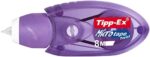 Tipp Ex Korrekturroller Micro Tape Twist mit Schutzkappe, in 3 Farben (Farblich sortiert), 8m x 5 mm, Ideal für die Schule, 3 Stück – Bild 5