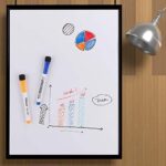 8 Whiteboard Stifte Whiteboard Marker, 2 in 1 Schwamm Magnetisch Whiteboard Stift, trocken und rückstandsfrei abwischbar von Whiteboards, Optimal für den Einsatz Zuhause Schule Büro – Bild 7