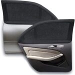 WIN.MAX Sonnenschutz Auto,Sonnenschutz Auto Baby mit Zertifiziertem UV Schutz,Universal Sonnenblende Auto Netz,für Seitenfenster Meshmaterial Schützt Mitfahrer, Kinder & Haustiere, 2 Stück (XL)