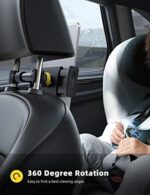 Lamicall Tablet Halterung Auto, Universal Tablet Halterung - KFZ-Kopfstützen Halterung Halter für 2022 iPad Air Mini 2 3 4, Pro 9.7, 10.2, 10.5, 11, Samsung Tab, Smartphone und Tablet mit 4,7-11 Zoll – Bild 2