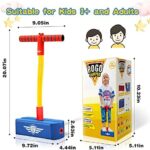 Spielzeug Jungen 3-12 Jahre, Pogo Jumper Lustige Spiele Kinder ab 3-12 Jahren Geschenke für Mädchen 3-12 Jahre Spielzeug ab 3-12 Jahren für Mädchen Gartenspielzeug für Kinder – Bild 5