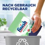 Finish 0% All in 1 Spülmaschinentabs, phosphatfrei – Geschirrspültabs gegen hartnäckigste Fettanschmutzungen – Ohne Duft- und Konservierungsstoffe – Bild 9