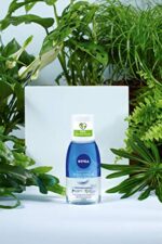 NIVEA Double Effect Augen Make Up Entferner (125 ml), Make Up Entferner für die sensible Augenpartie, Gesichtsreiniger entfernt extrem wasserfestes Make Up – Bild 4
