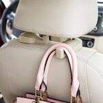 IPELY Universal Auto Rücksitz Kopfstütze Aufhänger Haken für Tasche Geldbörse Stoff Lebensmittel