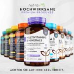 Multivitamin & Mineralstoffe - 365 hochdosierte Tabletten mit Bioaktiv-Formen und Premium-Rohstoffen - Unabhängig Laborgetestet - vegane, Multivitamintabletten mit 26 aktiven Vitamine & Mineralstoffe – Bild 7
