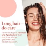 Jean & Len Pflege Shampoo Jojoba und frischer Apfel, sorgt für bessere Kämmbarkeit und entwirrt lästige Knoten, für gesunde und kräftig aussehendes Haar, 300 ml – Bild 3
