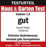 Russell Hobbs Eierkocher [Testsieger, 1-7 gekochte od. 3 gedämpfte Eier auf den Punkt genau] Edelstahl (inkl. Dampfgarer Einsatz, automatische Abschaltung, Signalton, BPA-frei, Messbecher) 14048-56 – Bild 13