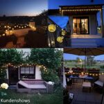 Qedertek Solar Lampion Lichterkette 6 m – 30 LEDs für Aussen & Deko – Bild 3