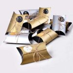 CENXINY Adventskalender zum Befüllen 24 Stück,Weihnachtskalender Geschenkpäckchen DIY Addentskalender zum Selbstbefüllen Adventskalender Selber Befüllen 24 STK Schachteln Golden und Silber – Bild 7
