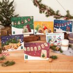 LIVAIA Adventskalender 2024 DIY: 24 Papiertüten, Holzklammern & Aufkleber zum Befüllen – Bild 7