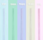 SUPJOYES 5 Paar Fiberglas-Essstäbchen, Buntes Wiederverwendbare Japanische Essstäbchen, Waschbar FüR GeschirrspüLer, 24 cm, Kirschblüte Mustern, Rutschfeste Stäbchen – Bild 2