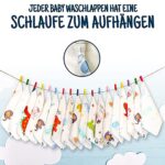 Baby Musselin Waschlappen aus Baumwolle 18 Stück, Kinderservietten, Baby Handtücher Set für Neugeborene, Weiche Baby Gesichtstücher und Badetuch, Weich und atmungsaktiv – Bild 4