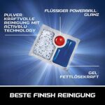 Finish Quantum Ultimate Spülmaschinentabs – Geschirrspültabs mit 3-fach Wirkung – Kraftvolle Reinigung, Fettlösekraft und Glanz – Bild 4