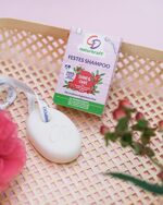 CD Festes Shampoo Bio-Mandelmilch und Cranberry für trockenes & glanzloses Haar, 75 g, nachhaltige Haarseife, pflegendes Haarshampoo ohne Mikroplastik, vegane Pflege – Bild 7