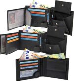 Fa.Volmer ® Herren Ledergeldbörse aus echtem Leder Querformat – Bild 2