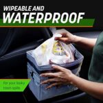 Der DRIVE Auto Abfalleimer, Das Beste AutoMülleimer & Müllbeutel System für jedes Fahrzeug, Frei hängender Abfallkorb inkl. Mülltüten, Universal & Wasserdicht – Bild 5