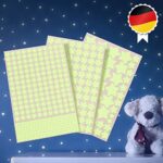 Leuchtsterne selbstklebend, 452 Leuchtsticker – extra helle Aufkleber, Leuchtsterne Kinderzimmer, Leuchtaufkleber