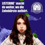 LISTERINE Nightly Reset / Antibakterielle Mundspülung für eine umfassende Zahnpflege und verbesserte Mundhygiene / Wirkt über Nacht 400 ml – Bild 5