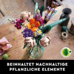 LEGO 10280 Icons Blumenstrauß, Kunstpflanzen für Erwachsene, künstliche Blumen zum Basteln, Home Deko, Zimmerdeko, Botanik-Kollektion – Bild 6