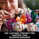 LEGO 10280 Icons Blumenstrauß, Kunstpflanzen für Erwachsene, künstliche Blumen zum Basteln, Home Deko, Zimmerdeko, Botanik-Kollektion – Bild 5
