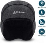 HIKENTURE Wintermütze, Winddichte Fahrrad Mütze Winter, Warm Bike Cap, Helm-Unterziehmütze Herren & Damen für Fahrradhelm Skihelm Kletterhelm, Sport Mütze für Radfahren Skifahren Laufen Outdoor – Bild 2