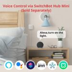 SwitchBot Smart Switch Toggle - Machen Sie Schalter intelligent, App- und Timer-Steuerung, fügen Sie Hub Mini hinzu, um es mit Alexa, Google Home und IFTTT Kompatibel zu Machen – Bild 4