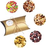 CENXINY Adventskalender zum Befüllen 24 Stück,Weihnachtskalender Geschenkpäckchen DIY Addentskalender zum Selbstbefüllen Adventskalender Selber Befüllen 24 STK Schachteln Golden und Silber – Bild 3