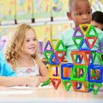 Desire Deluxe Magnetische Bausteine Magnet Montessori Spielzeug für Kinder 40PC Set Teilen ab 3 4 5 6 7 8 Alter Jahren, ideales Lernspielzeug für Mädchen Jungen Koordination und zum Bauen in Geschenk – Bild 7