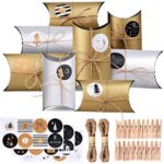 CENXINY Adventskalender zum Befüllen 24 Stück,Weihnachtskalender Geschenkpäckchen DIY Addentskalender zum Selbstbefüllen Adventskalender Selber Befüllen 24 STK Schachteln Golden und Silber
