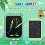 ORSEN LCD Schreibtafel Spielzeug ab 1 2 3 4 5 6 Jahre alt Junge Mädchen, 8,5-Zoll Bildschirm Zeichenbrett Maltafel, Dinosaurier Spielzeug Schreibtablett Weihnachten Kleine Geschenke für Kinder – Bild 3