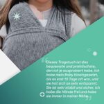 Koala Babycare Tragetuch Baby Neugeborene - Einfach Anzuziehen für Mütter und Väter - Babytrage Multi-Use Bis 9kg – Bild 7