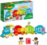 LEGO 10954 DUPLO Zahlenzug - Zählen Lernen, Zug Spielzeug, Lernspielzeug für Kinder ab 1,5 Jahren, Baby Spielzeug Geschenkideen