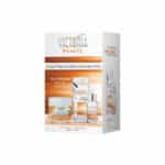 Victoria Beauty, Geschenkset für Frauen, Gesichtspflege Set, Geschenkbox für Damen mit Vitamin C Serum und Hyaluron Creme, Anti Falten Pflegeset