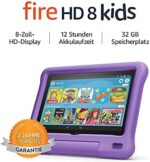 Fire HD 8 Kids-Tablet | Ab dem Vorschulalter | 8-Zoll-HD-Display, 32 GB, violette kindgerechte Hülle