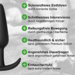 Long.Session® Analplug Set DAS ORIGINAL aus hautfreundlichem Silikon, Butt Plug für Frauen und Männer, Anal Plug für Anfänger und Fortgeschrittene – Bild 4