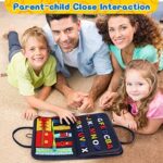Withosent Montessori Busy Board – 4-Schicht Aktivitätsspielzeug für Kinder ab 3 Jahren – Bild 6