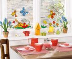 Marabu, Kids Window Color Set & Window Color Christmas Set mit 10 x 25 ml Farbe und Malvorlage A4 mit 18 Motiven, Fenstermalfarbe auf Wasserbasis, geeignet für Glas, Spiegel, Fliesen und Folie – Bild 4